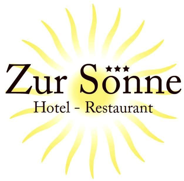 Hotel Sonne Neuburg am Rhein Exterior foto